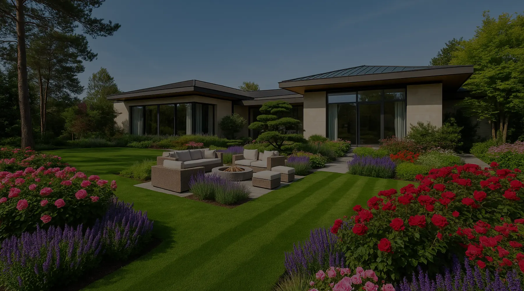 Ландшафтный дизайн под ключ в Дербенте и Республике Дагестан